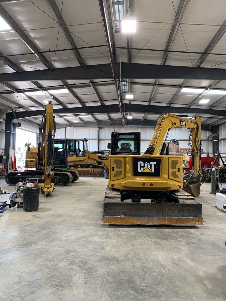 Walberg, Inc. shop and equipment yard in Corning, CA